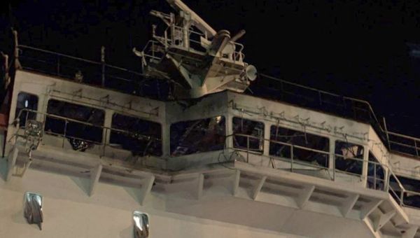Russia accused of attacking civilian grain ship in Black Sea