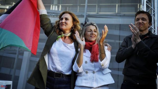 Sumar denies the controversy and says that “Free Palestine from the river to the sea” is just a slogan