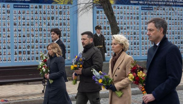 West promises to help Ukraine until it is