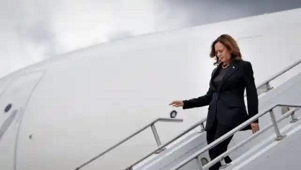 WATCH: Kamala Harris In Arizona For US-Mexico Border Visit
