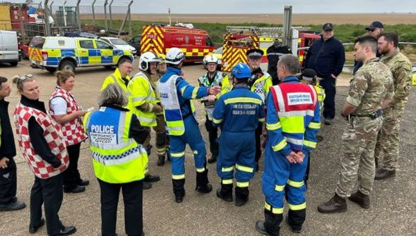 RAF Chinook crash simulation takes place at Lincolnshire bases