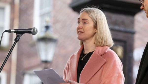 Brianna Ghey’s mum makes appearance at vigil year on from murder of trans teen