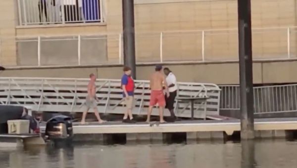 New video shows how mass brawl started on riverside dock in Alabama