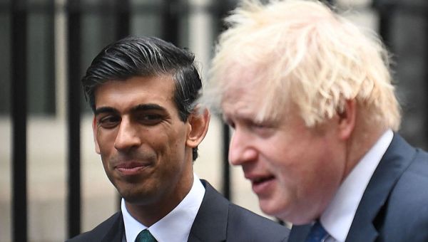 Top Tory demands general election now – as Boris Johnson hits out at Rishi Sunak
