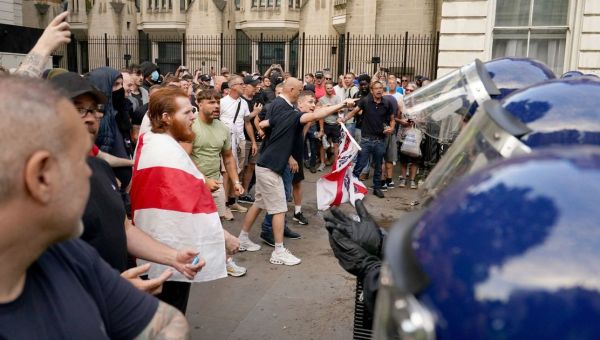 More than 100 arrests as unrest breaks out after Southport attack