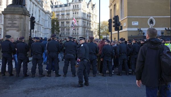 Seven charged by police over Remembrance Day violence following disturbances