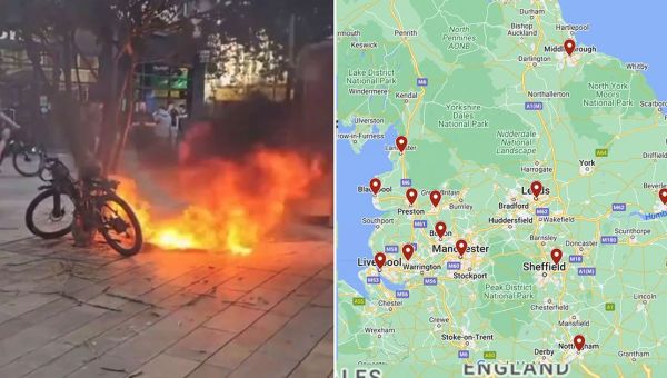 Maps show far-right riots and areas to avoid this weekend
