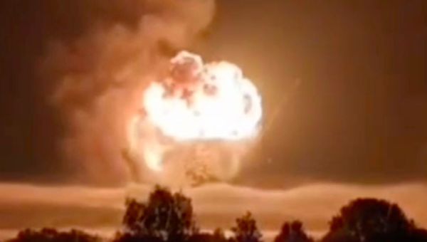 Explosions as Ukraine attacks ‘indestructible’ missile depots near Moscow
