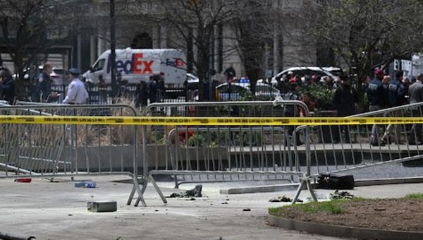 Donald Trump trial: Man sets himself on fire outside courthouse