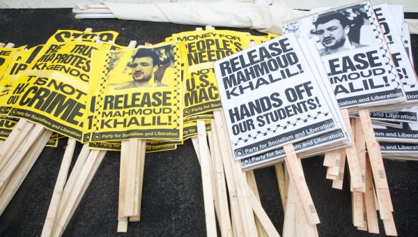 Mahmoud Khalil’s lawyers say government case is weak, but judge acting too fast