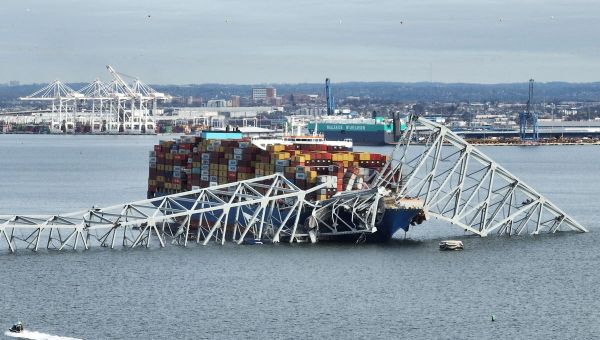 Baltimore bridge collapse: Ship collision mayday call ‘saved lives’