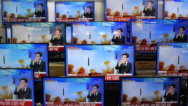North Korea Launches Missile as Japan Issues Brief Evacuation Alarm
