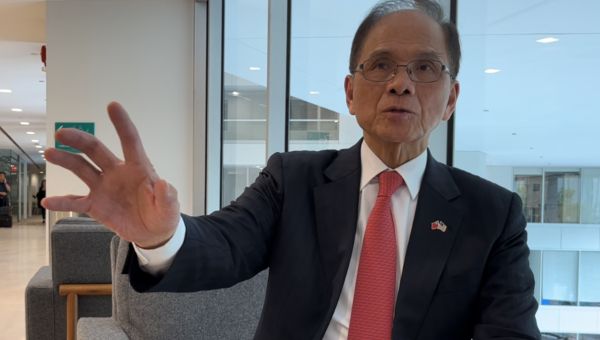 Head of Taiwanese Legislature Talks Self-Defense in Washington