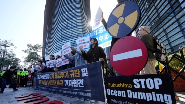 Fukushima Nuclear Plant Starts 2nd Release of Treated Radioactive Wastewater