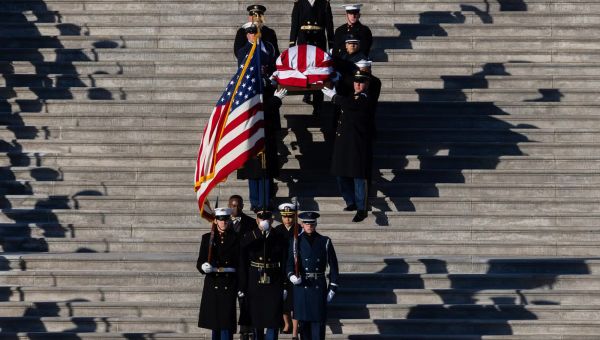 Ford and Mondale are gone but their eulogies for Carter are read – Washington Examiner