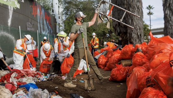 Newsom wants cities to force homeless Californians to move camp every 3 days