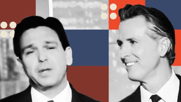 What a Petty Pair DeSantis and Newsom Made