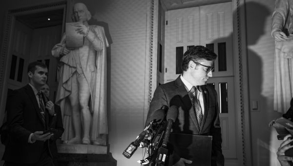 As the World Smolders, the New Speaker Trolls Biden