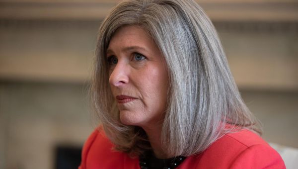 U.S. Sen. Joni Ernst is OK after choking during a private Senate lunch