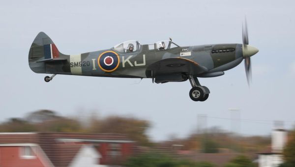 RAF grounds Spitfire fleet after death of pilot in Battle of Britain air display