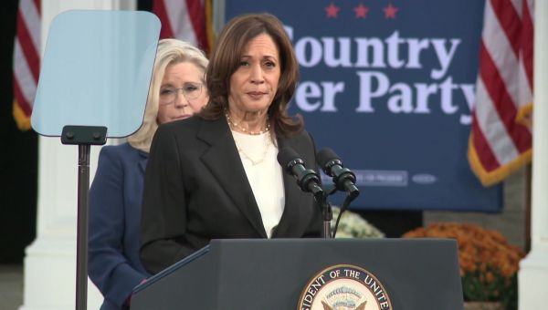 Liz Cheney campaigns with Harris in Ripon, Wisconsin’s GOP birthplace