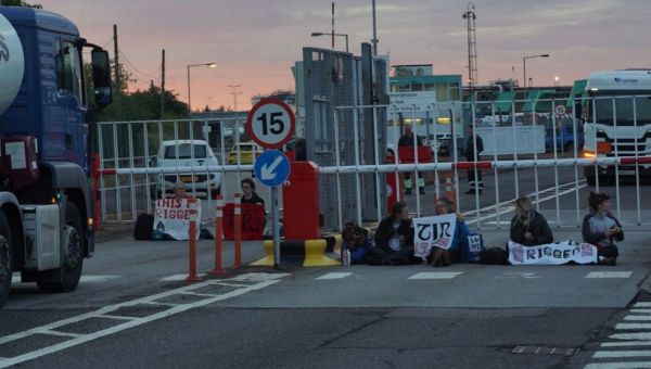 Eco-warriors ‘halt operations’ at two major Scots oil terminals
