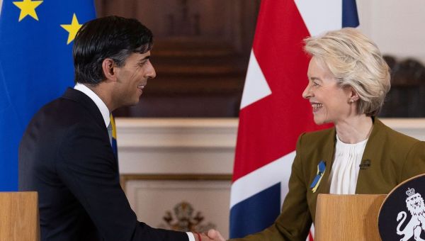 Rishi Sunak's new Brexit deal formally signed off with EU despite Tory rebellion