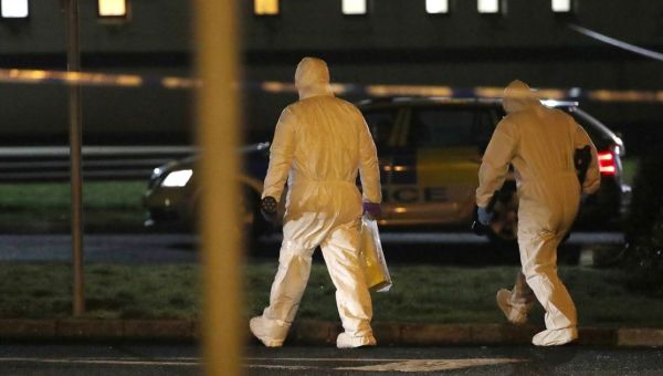 Principal describes harrowing moment pupils watched on as PSNI officer was shot