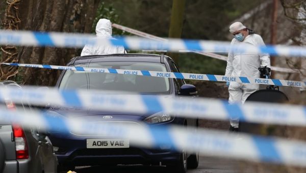 Three arrests made after off-duty police officer shot in front of his young son