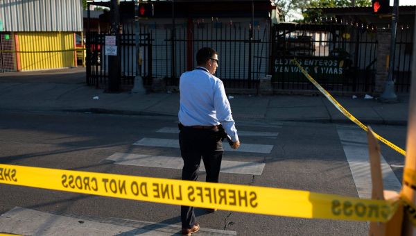 Four dead as helicopter crashes into central Houston after striking radio tower