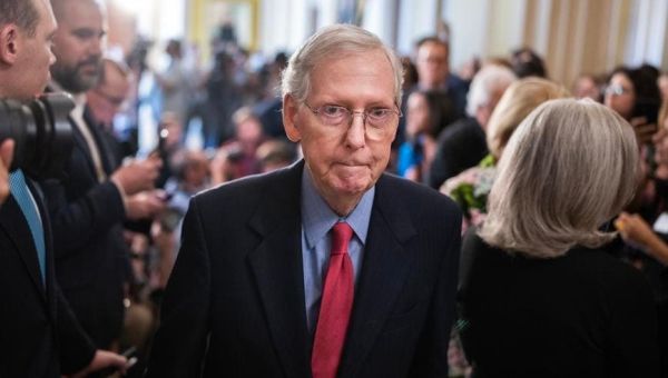 McConnell Speaks Out After Freeze-Up: Vows To Stay GOP Leader And Finish Senate Term