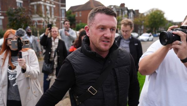 Tommy Robinson told 'nobody is above the law' as he's jailed for 18 months