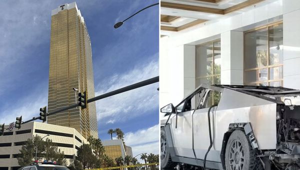 Exactly what was inside car boot of Tesla that exploded outside Trump Tower