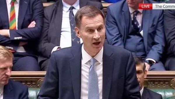 Full list of the key points made in Jeremy Hunt’s budget speech today