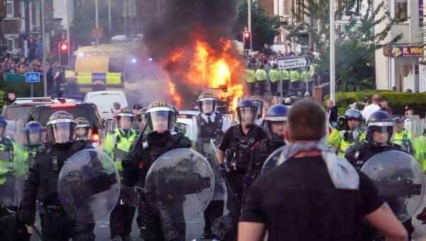 What caused the Southport riots