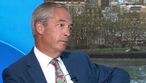 Nigel Farage loses temper on TV as he’s accused of turning blind eye to racism