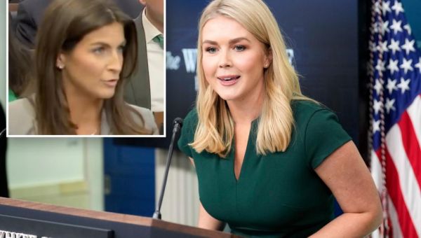 CNN’s Kaitlan Collins ripped by Karoline Leavitt over question about…