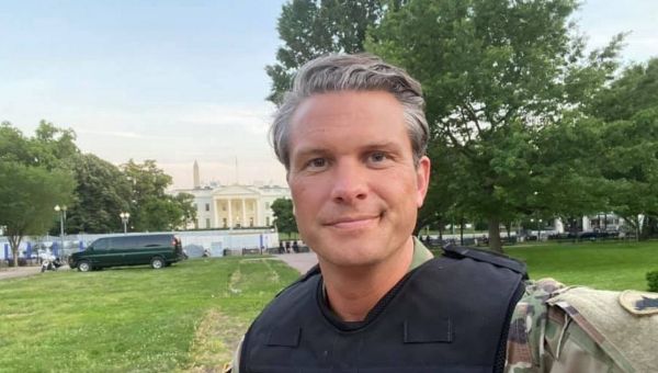 Trump’s TV star defence chief explains ink and ‘complication’ of women in army