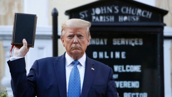 Book of Donald: Trump hawks special 'God Bless the USA' Bibles for $60