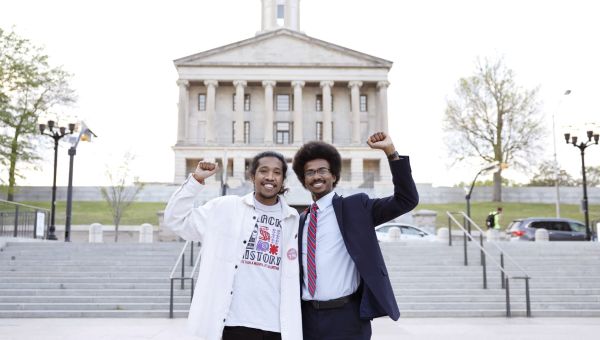 Tennessee Democrats expelled by GOP over protests win back their seats