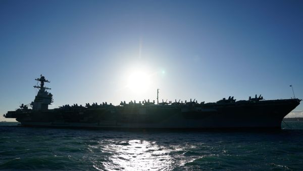 U.S. Navy sends first warship through Taiwan Strait post-election