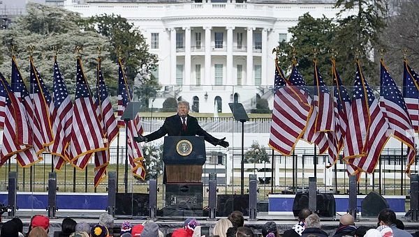 Justice agency: Police can sue Trump over riot