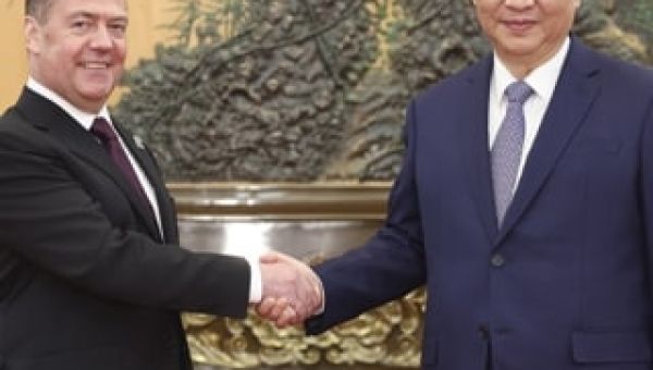 Former Russian President Medvedev In Beijing: ‘The Current High-Level