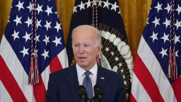 Biden Condemns 'Violent Venom' of Antisemitism at Hanukkah Event