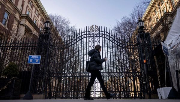 Columbia University Library Occupied by Pro-Palestine Protesters