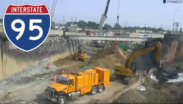 Collapsed stretch of Interstate 95 in Philadelphia to reopen within 2 weeks, Pa. governor says