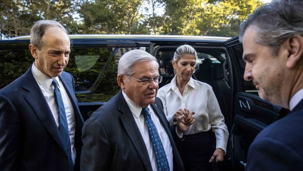 Behind a Senator’s Indictments, a Foreign Spy Service Works Washington