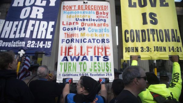 Hate and Threats of Violence Hurled at the LGBTQ Community Spike Online