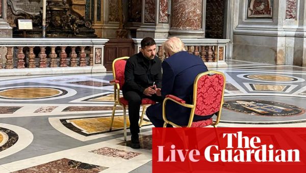 Europe live: Trump suggests Ukraine could be ready to give up Crimea