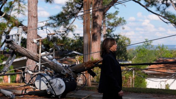 Vice President Kamala Harris to visit Asheville tomorrow to survey damage
